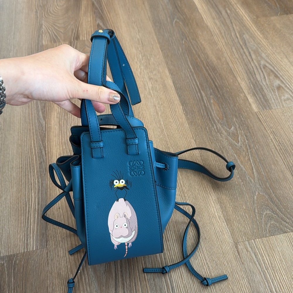 Loewe x Studio Ghibli 2022 Spirited Away 'Bô Mouse' Mini Hammock Bag